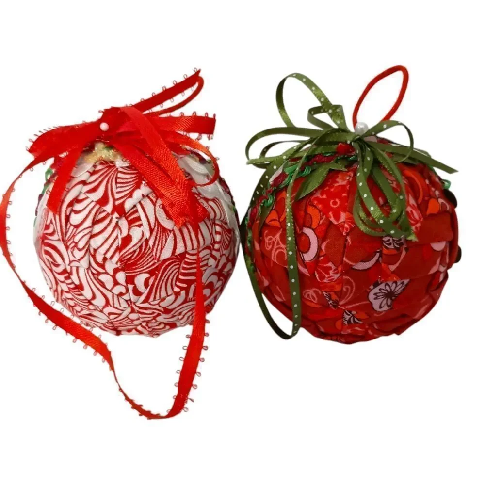 Hand Crafted folded fabric